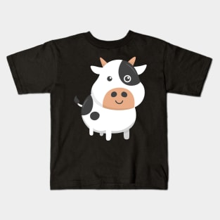 Adorable Cow & Cute Baby Calf Cow Lovers Kids T-Shirt